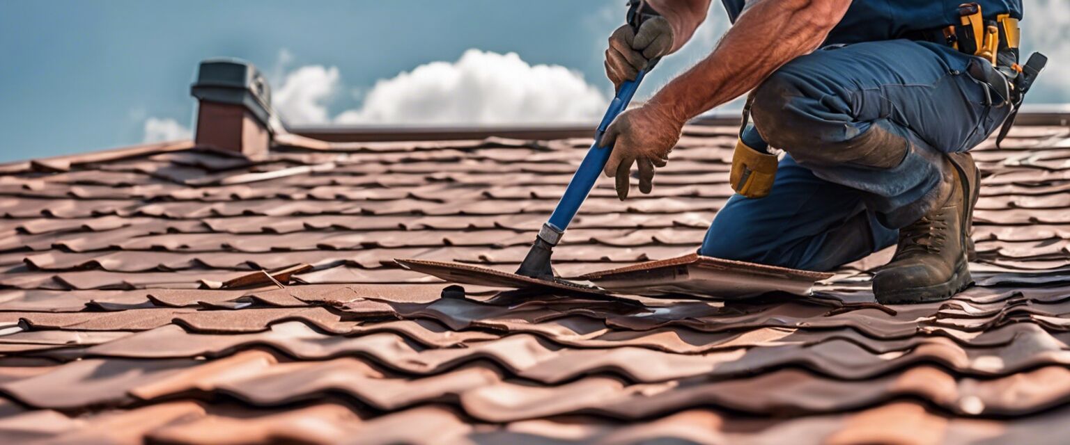 Tile roofing installation