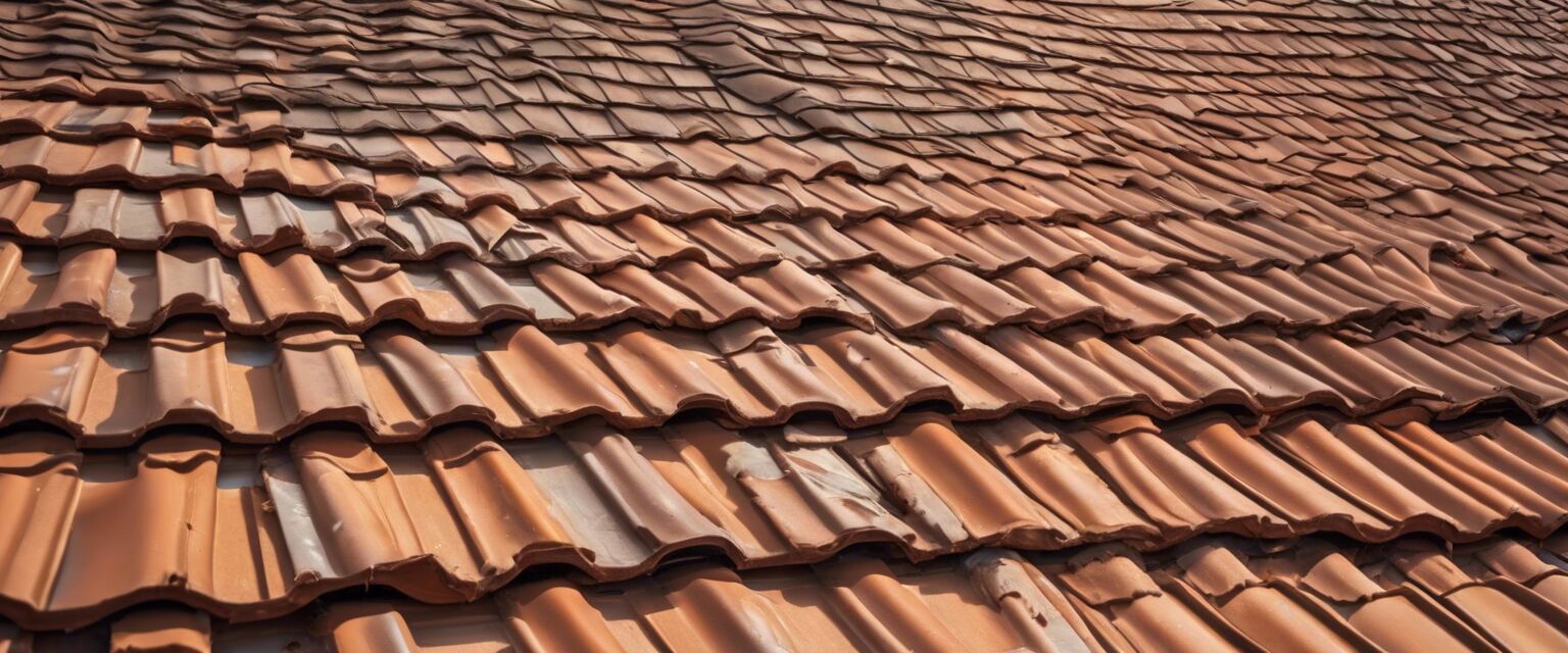 Tile roofing maintenance